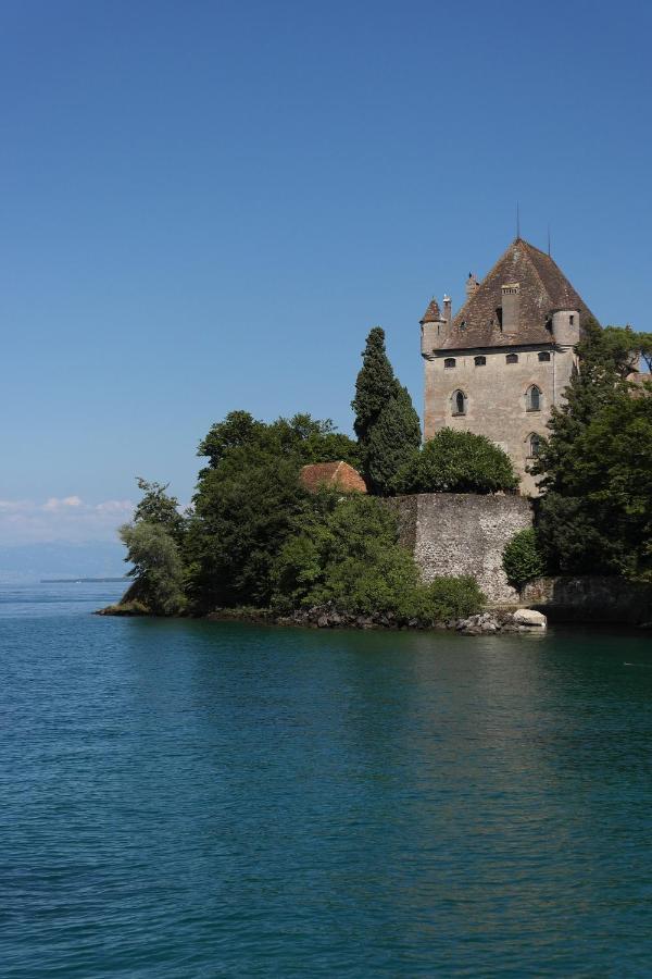 Lodge Du Leman Sciez Buitenkant foto